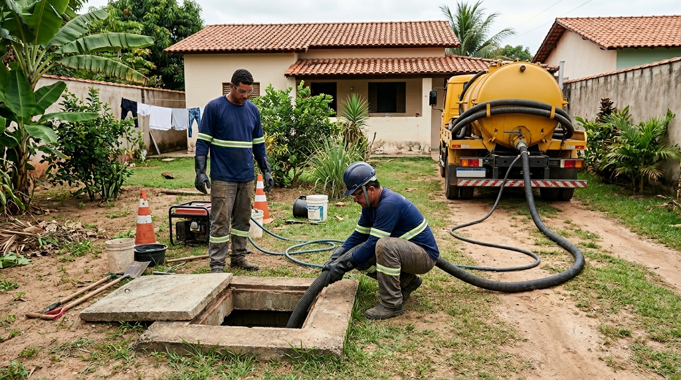 Desentupimento de fossa em Porto Velho-RO